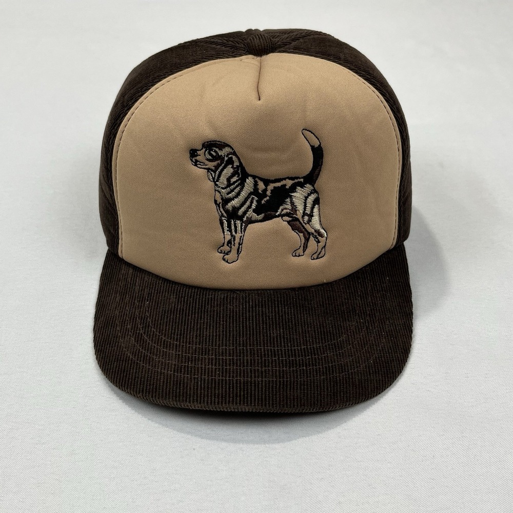 Vintage Corduroy Winchester Bird Dog Hunting‎ Hat Size XL